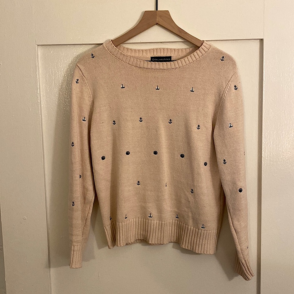 Kiel James Patrick anchor sweater